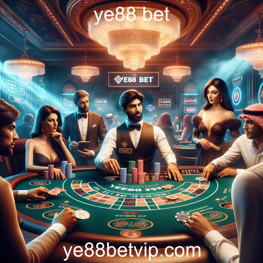 A Emoção dos Cassinos Ao Vivo no Ye88 Bet